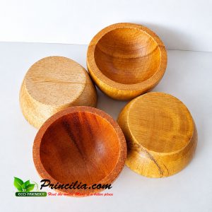 Mahogany Wooden Bowl 6 Cm